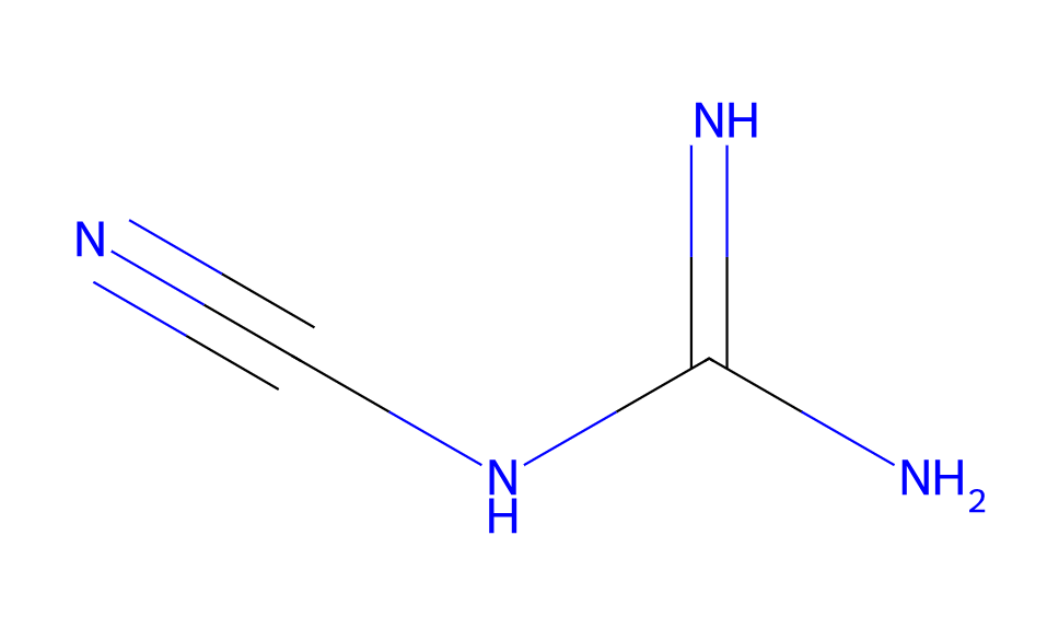 Dicyandiamide_Cyanoguanidine_2D